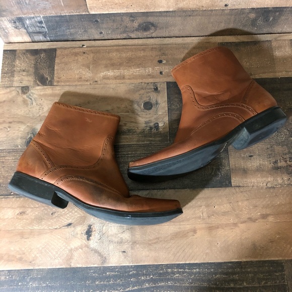 rockport zipper boots